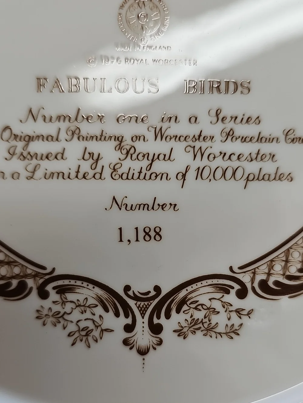 Royal Worcester vintage royal
